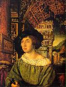 Ambrosius Holbein Portrait of a Young Man oil